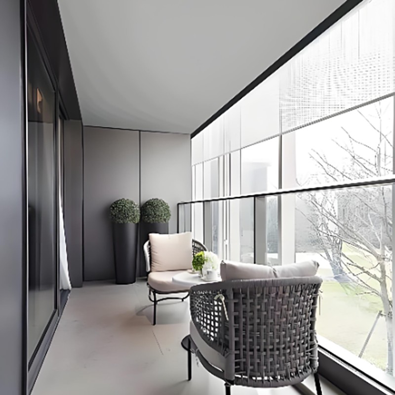 트랙리스 외부 롤러 쉐이드